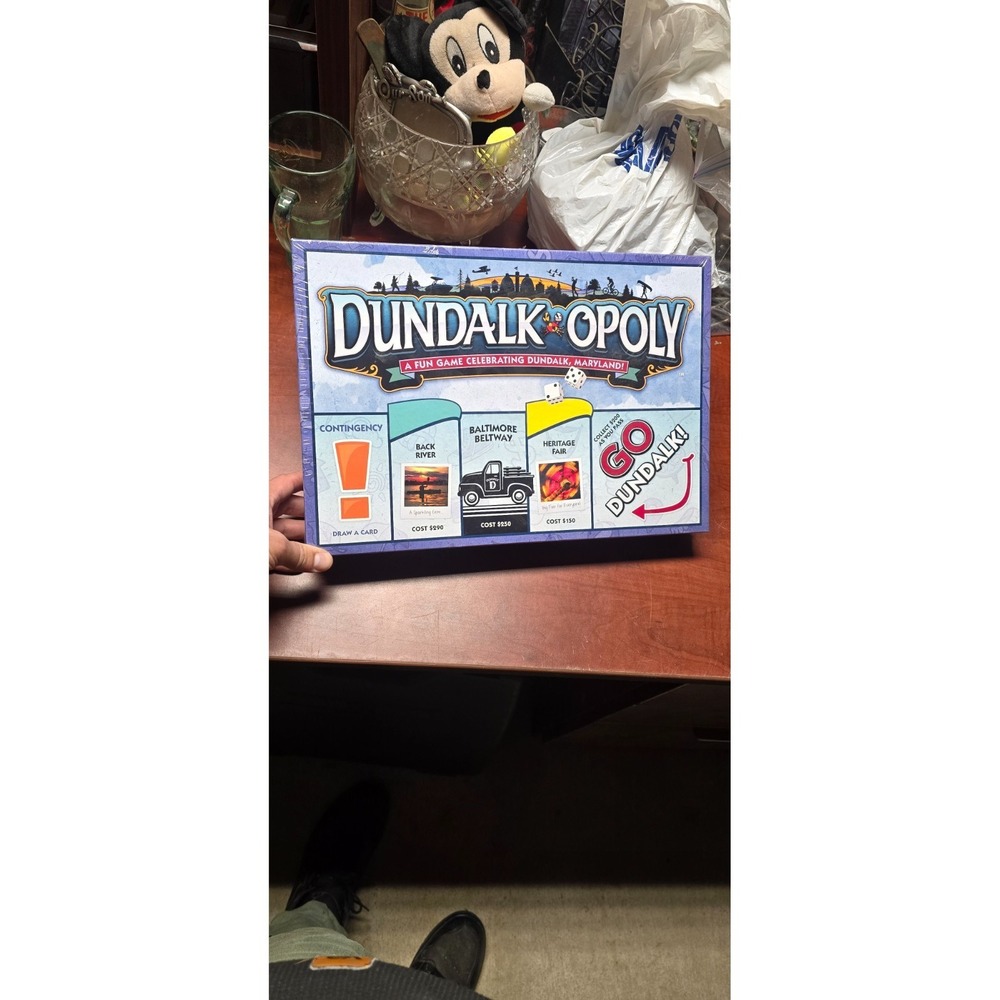 DUNDALK OPOLY BOARD GAME: NEW AND FACTORY SEALED